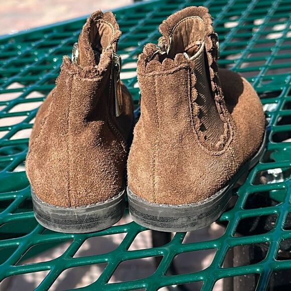 Michael Michael Kors Emma Bonnie Chelsea Brown Boot Size 8 - Picture 2 of 10